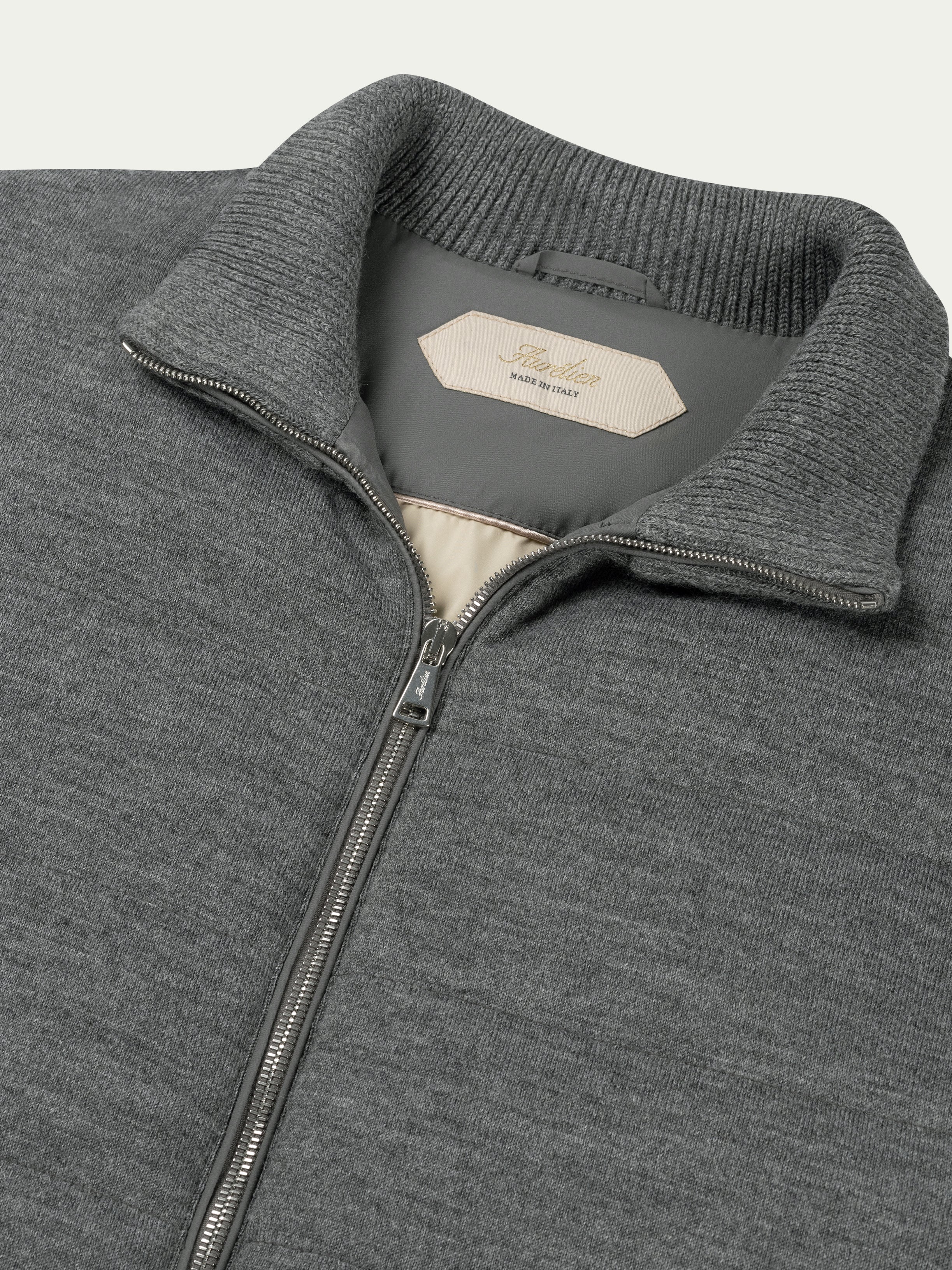 Dark Grey Urban Knit Jacket